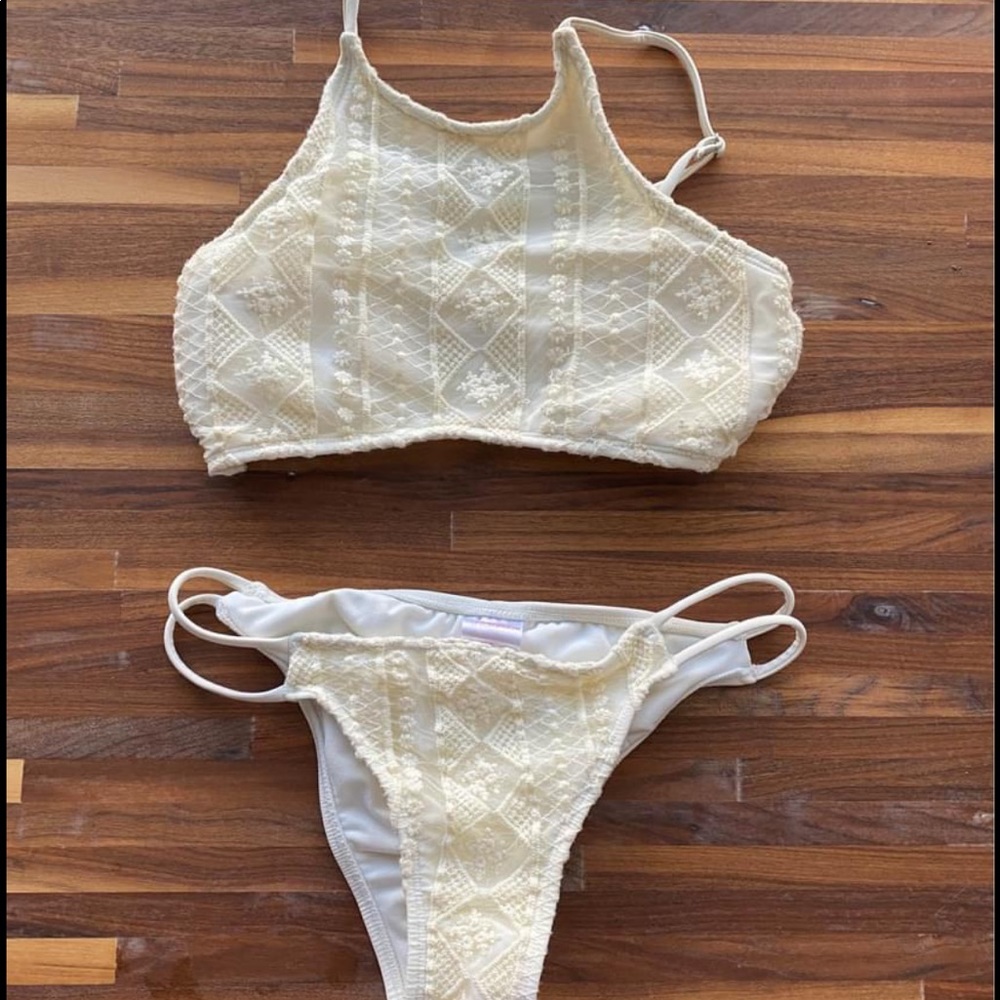 Ivory Lace 2 piece Bikini